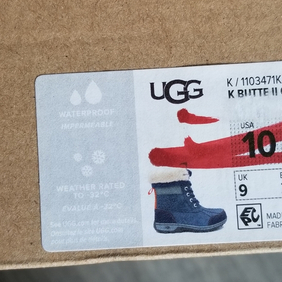 UGG Kids Butte II CWR Waterproof Boot - Picture 10 of 10